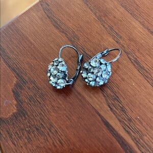 Rhinestone earrings